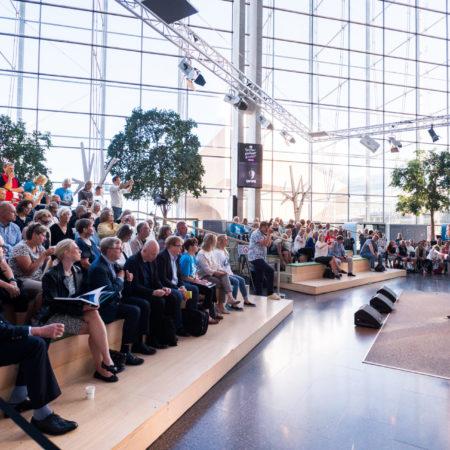 Itämeripäivän lanseeraus Sanomatalon Mediatorilla vuonna 2019. Kuva/Bild/Photo: Ilkka Vuorinen